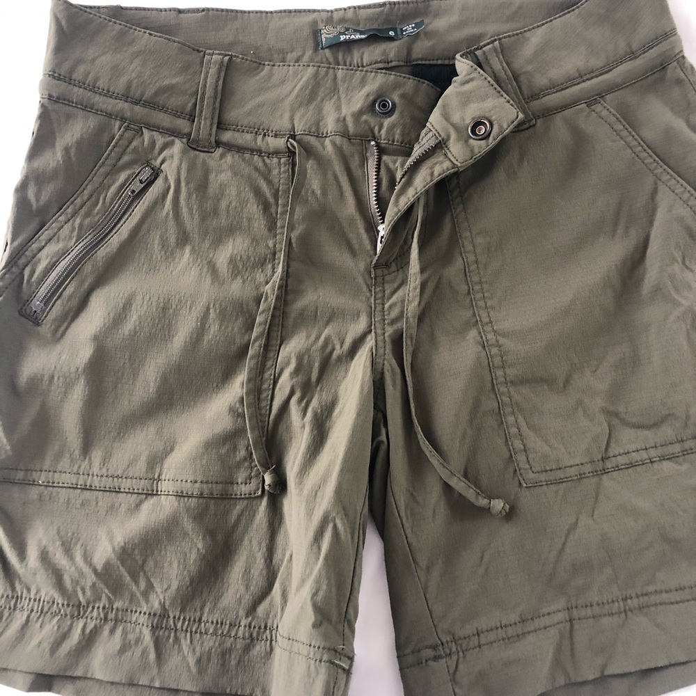 Prana shorts olive green